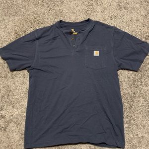 Carhartt three buttoned medium t-shirt